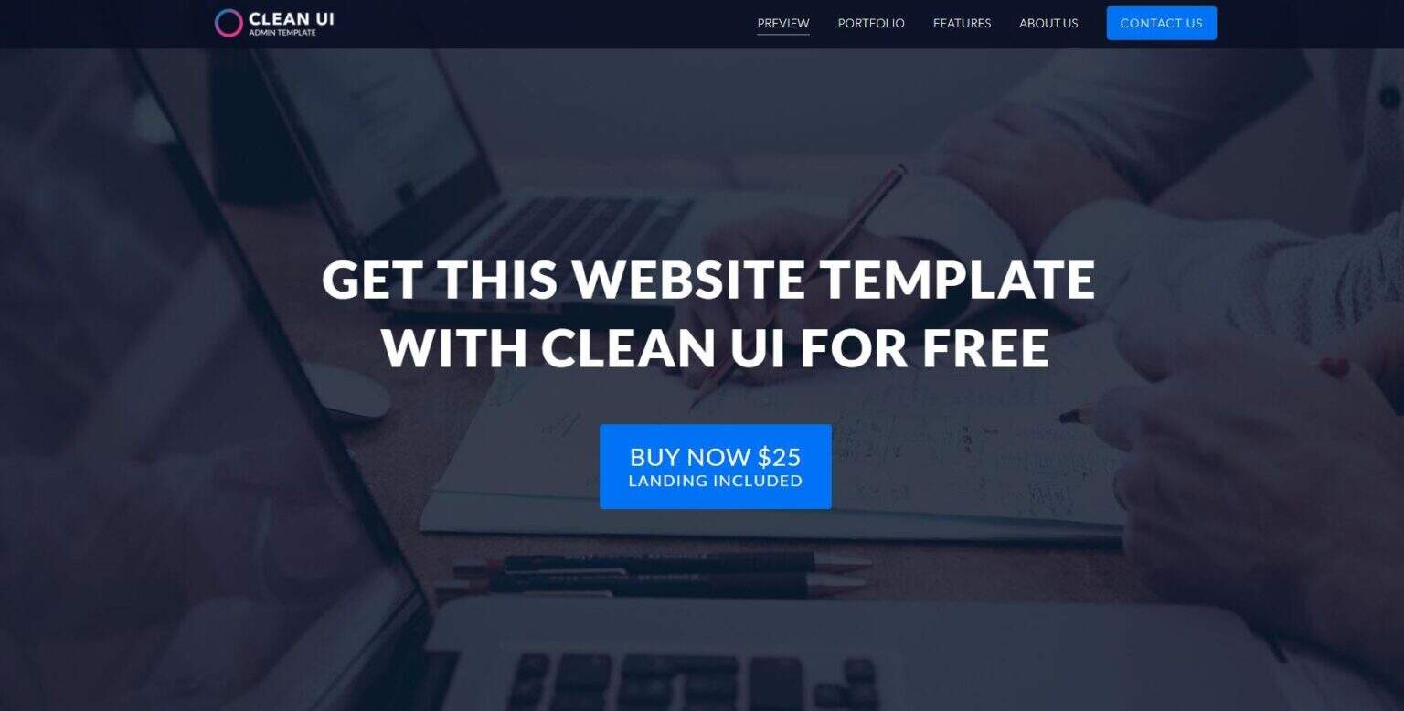Clean UI Angular 4 Admin Template with E-commerce and Landing Page ...
