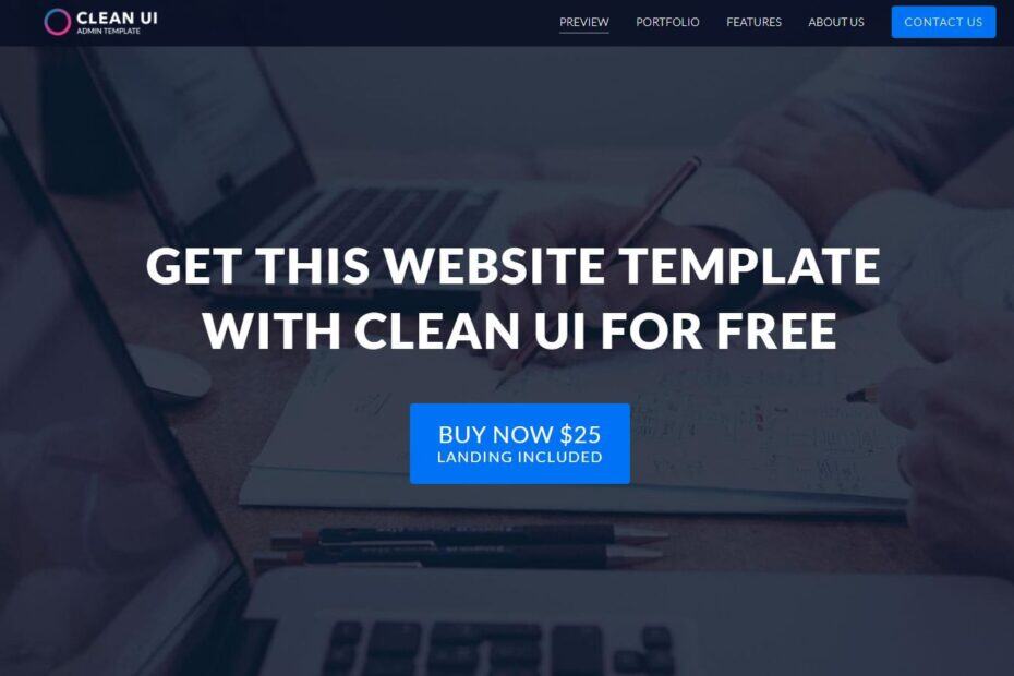 Clean UI Angular 4 Admin Template